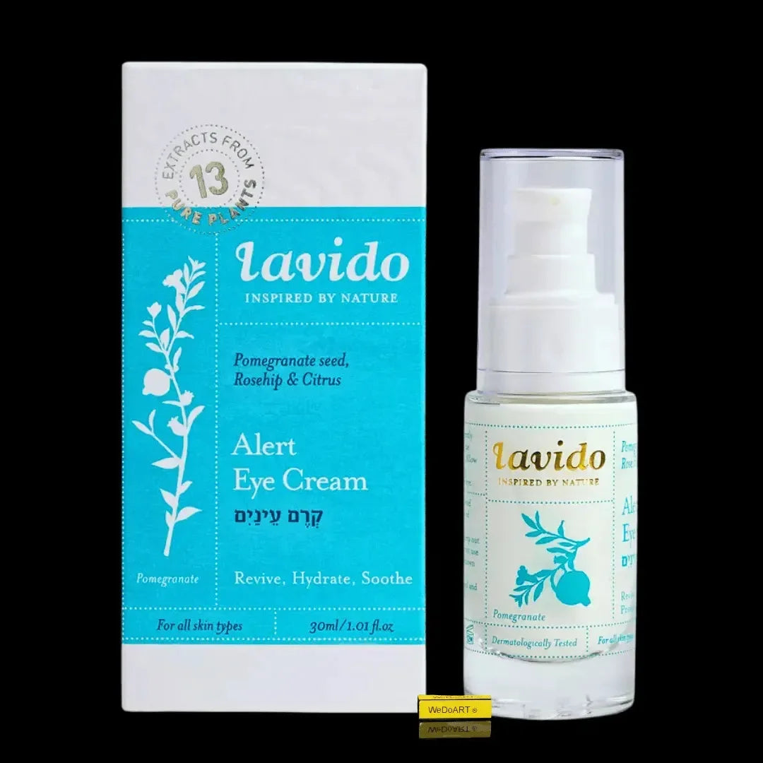 Lavido Alert Eye Cream with pomegranate seed oil, rosehip and neroli, 30 ml, front view