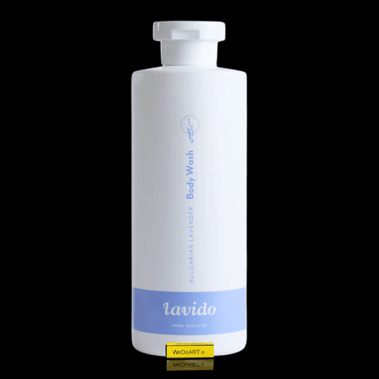 Lavido - Aromatic Body Wash Bulgarian Lavender 400ml - WEDOART-IL