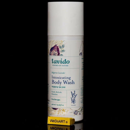 Lavido - Aromatic Body Wash Bulgarian Lavender 400ml - WEDOART-IL