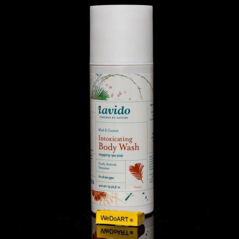 Lavido - Aromatic Body Wash Musk & Coconut 400ml - WEDOART-IL