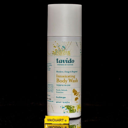 Lavido - Aromatic Body Wash Orange & Bergamot 400ml - WEDOART-IL