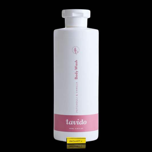 Lavido - Aromatic Body Wash Patchouli Vanilla 400ml - WEDOART-IL