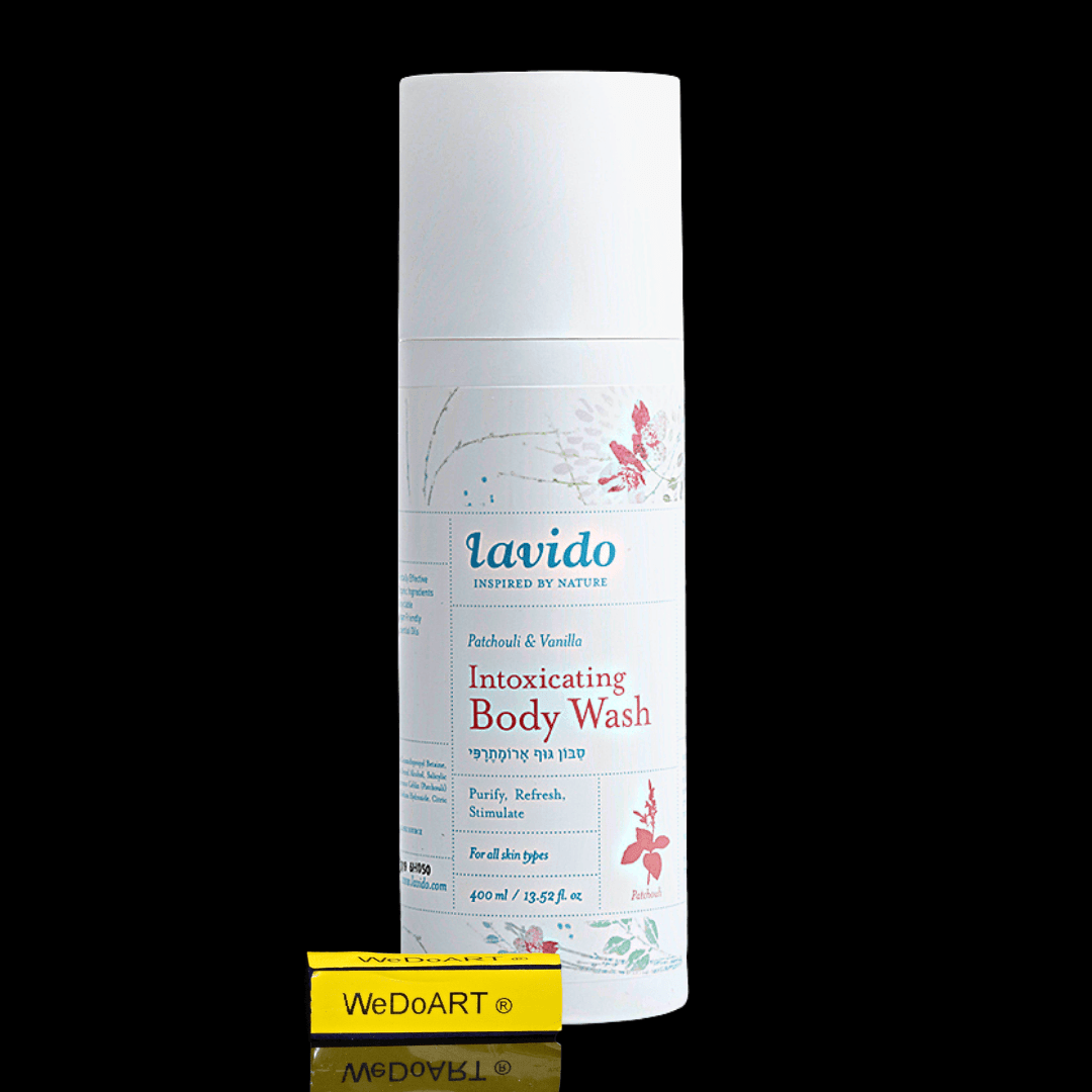 Lavido - Aromatic Body Wash Patchouli Vanilla 400ml - WEDOART-IL