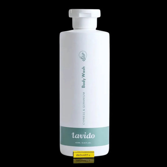 Lavido Aromatic Body Wash Musk and Coconut 400 ml bottle