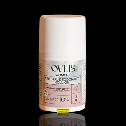 LOVLIS - Crystal Stone Roll-On Deodorant - female's Fragrance 90 ml LOVLIS