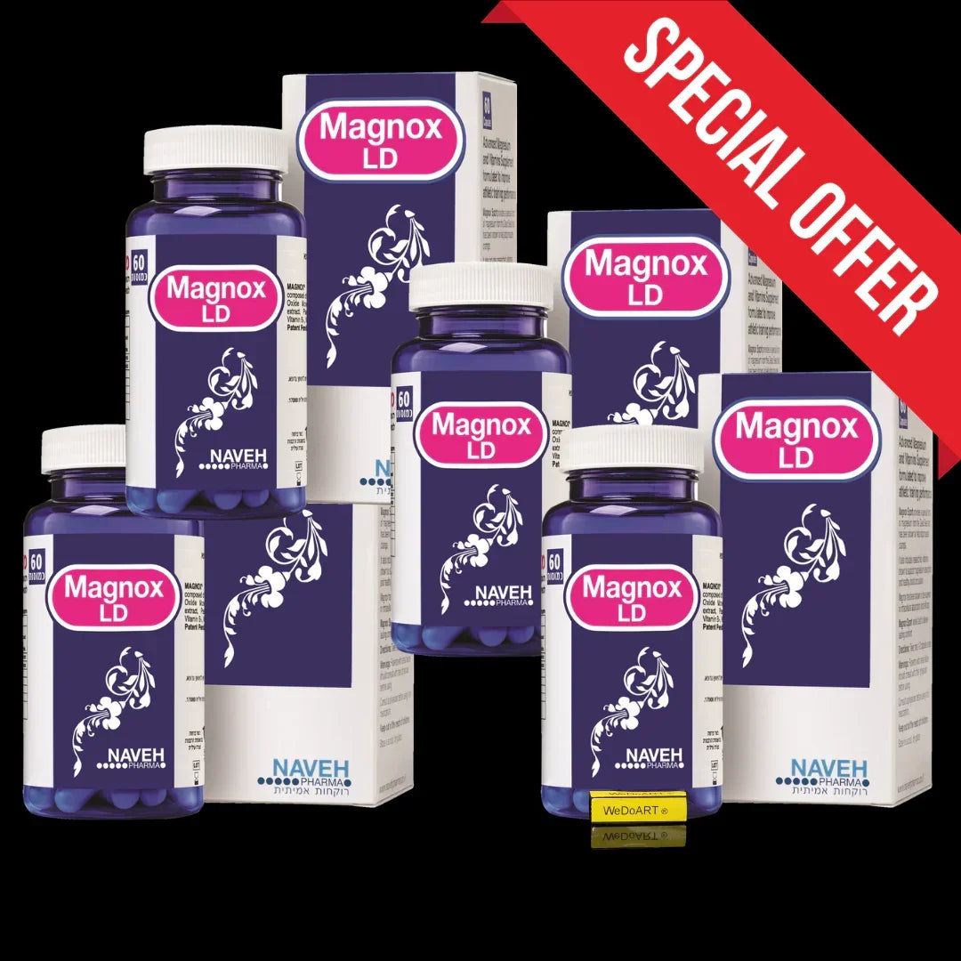 Magnox Lady 4 packs 240 capsuls - (4x60 Capsules) NavePharma