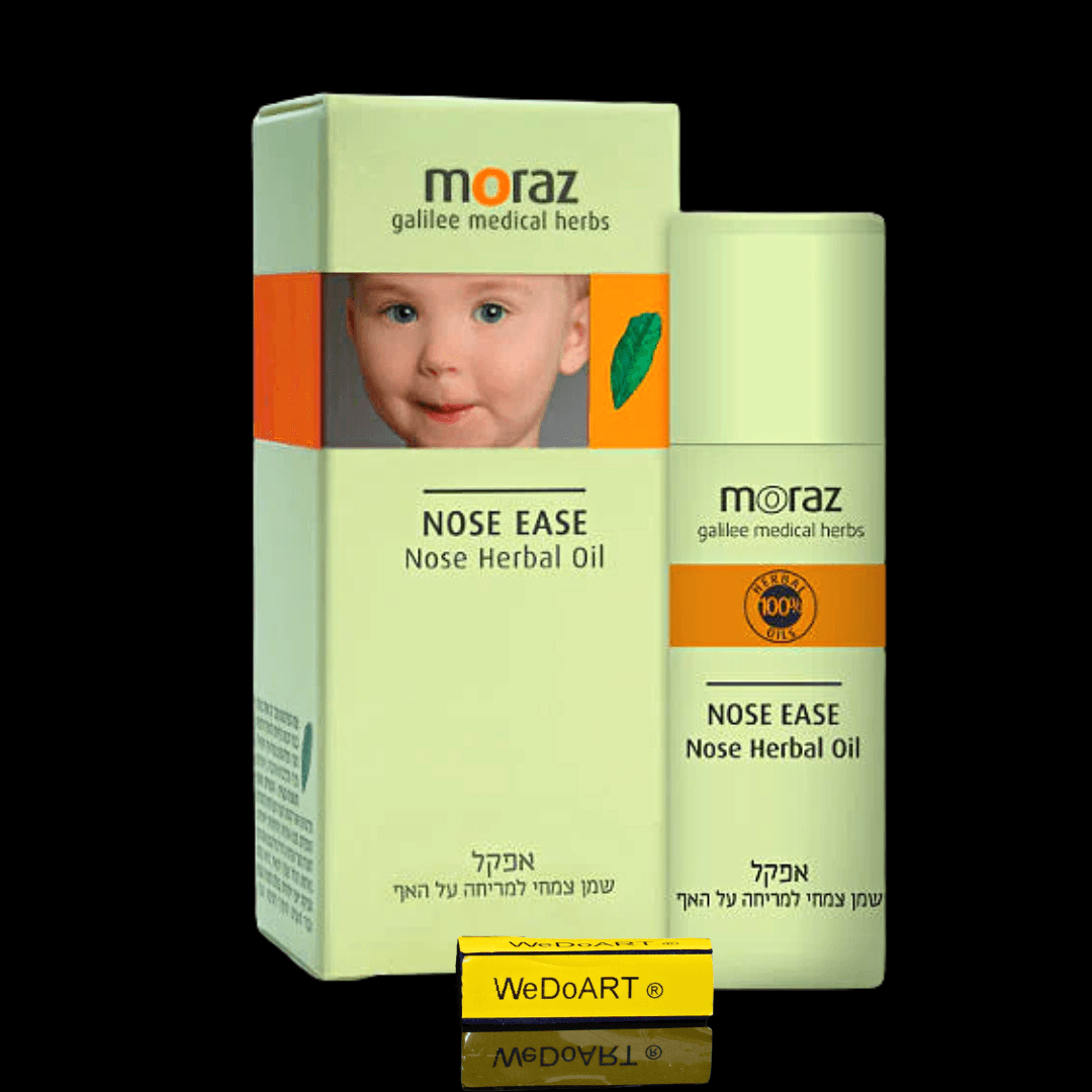 MORAZ - NOSE EASE Nose Herbal Oil - tarragon and essential oils 10 ml - WEDOART-IL