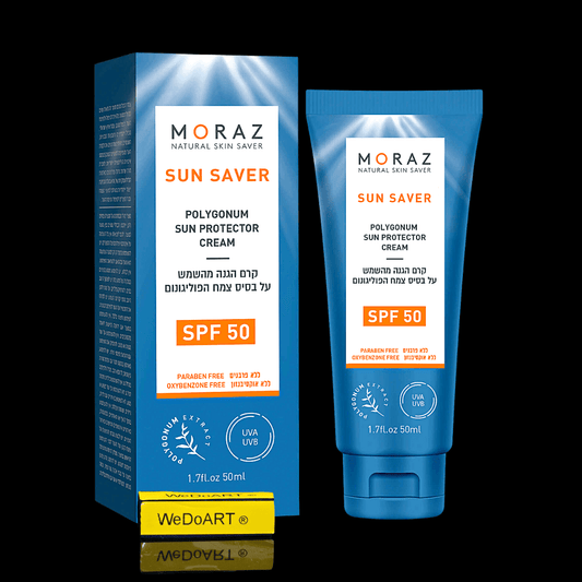 MORAZ- SUN SAVER Polygonum sun protector cream SPF50 100 ml - WEDOART-IL