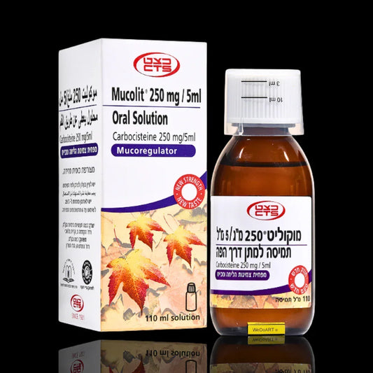Mucolit Oral Solution 250 mg/5 ml CTS
