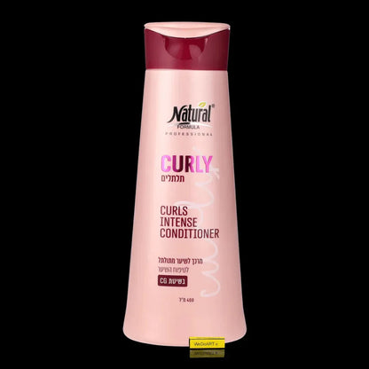 Natural Formula - CURLY curls Intense conditioner 400 ml - WEDOART-IL