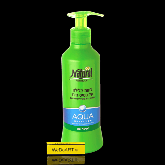 Natural Formula - Light moisture based on water for dry hair 400 ml - WEDOART-IL