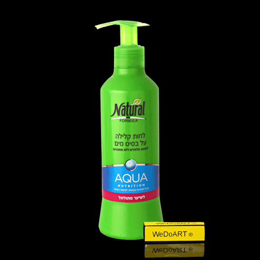 Natural Formula - Light moisture on a water basis for curly hair 400 ml - WEDOART-IL