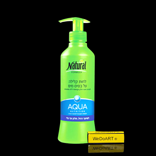 Natural Formula - Light moisture water based for normal smooth- wavy hair 400 ml - WEDOART-IL