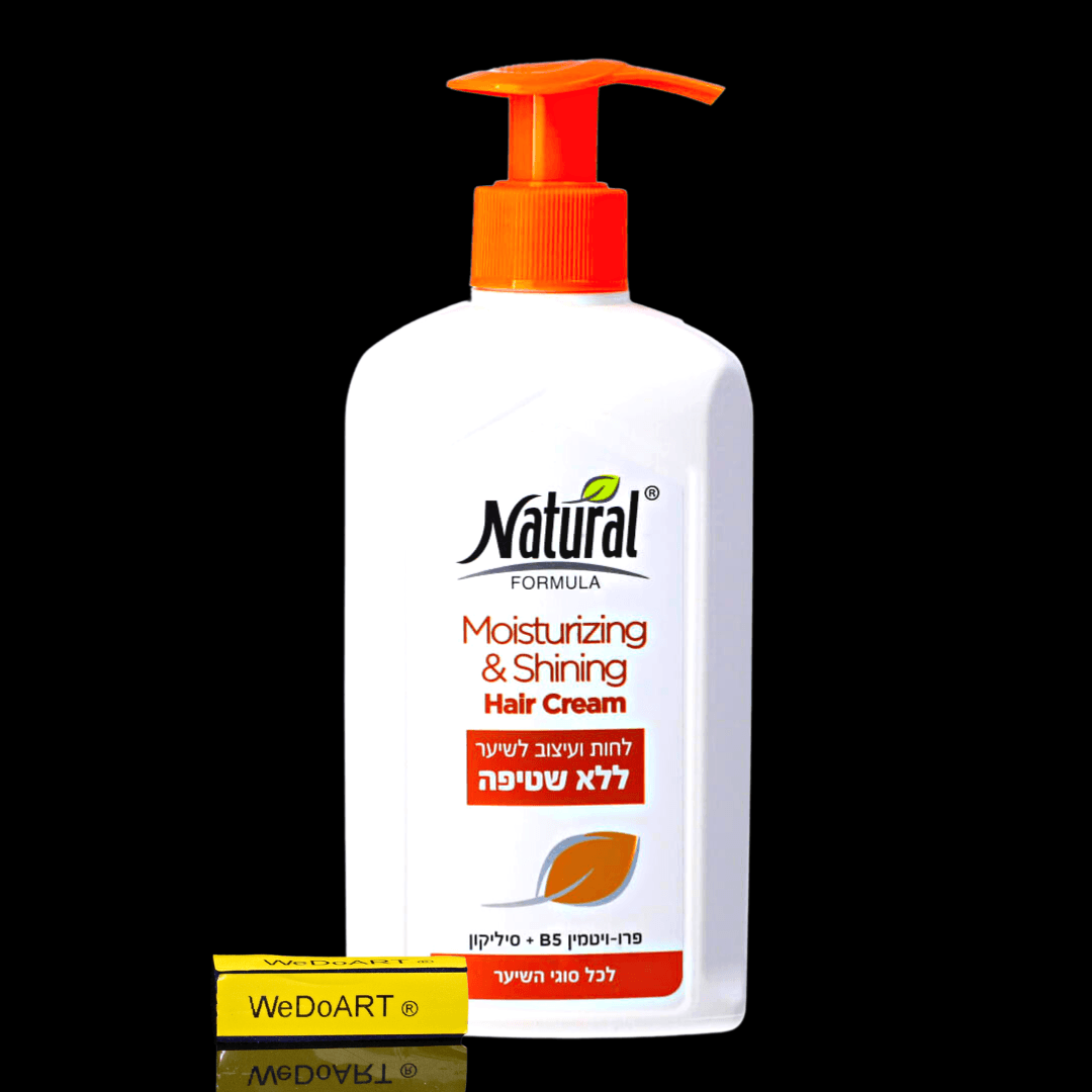 Natural Formula - Moisture & styling without rinsing - all hair types 400 ml - WEDOART-IL
