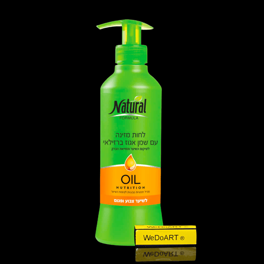 Natural Formula - Nourishing moisture with Brazilian nut oil-colored hair 400 ml - WEDOART-IL