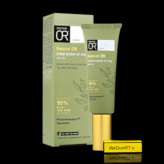 NATURAL OR cream to reduce wrinkles 95% of natural origin 50 ml - WEDOART-IL