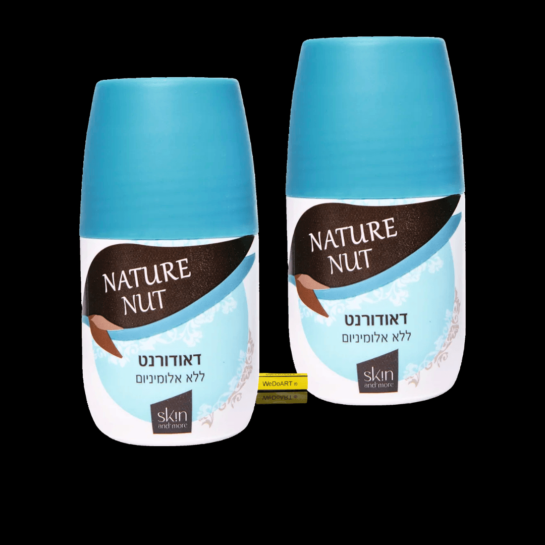 Nature Nat - Aluminum-free roll-on deodorant 2x60 ml - WEDOART-IL