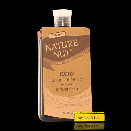 Nature Nat - Shampoo for dry and damaged hair 750 ml - WEDOART-IL