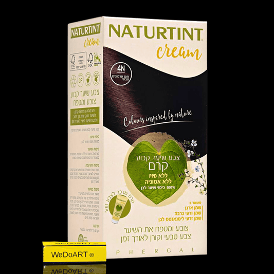 Naturtint Hair color without PPD without ammonia 4N natural chestnut brown 155 ml - WEDOART-IL
