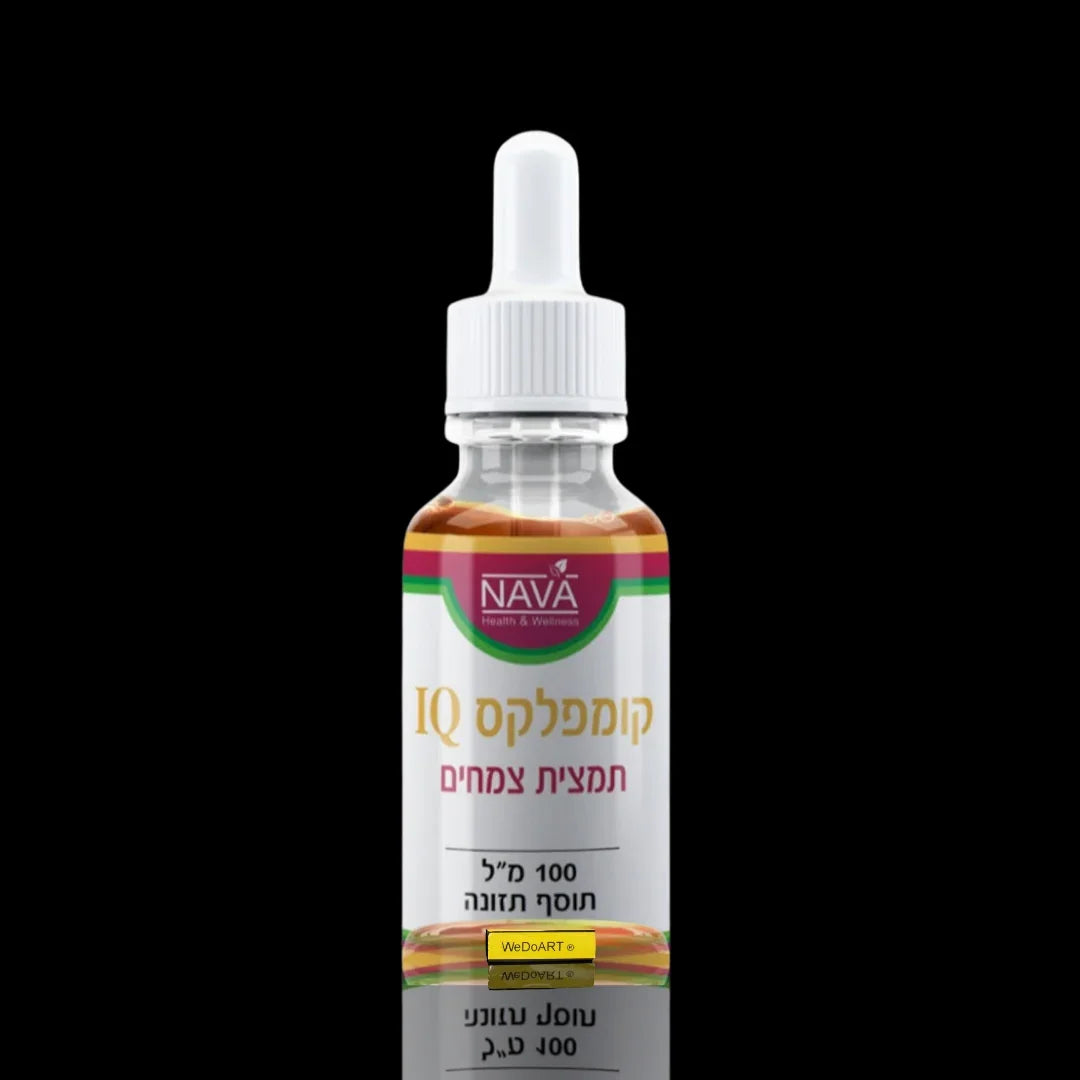 Nava IQ Complex herbal extract drops 100 ml dropper bottle