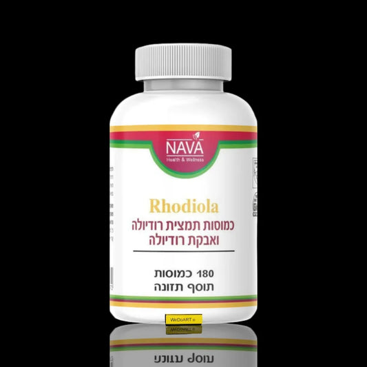 Nava rhodiola rosea extract 180 capsules jar