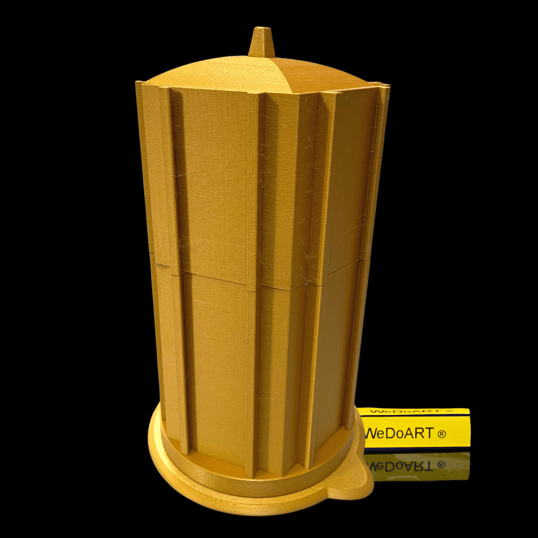 Nespresso Coffee Capsule Dispenser Golden metal 3d print makineta shape - WEDOART-IL