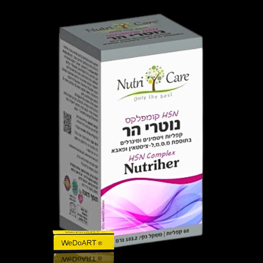 Nutri Care - NutriHer HSN Complex 60 capsules - WEDOART-IL