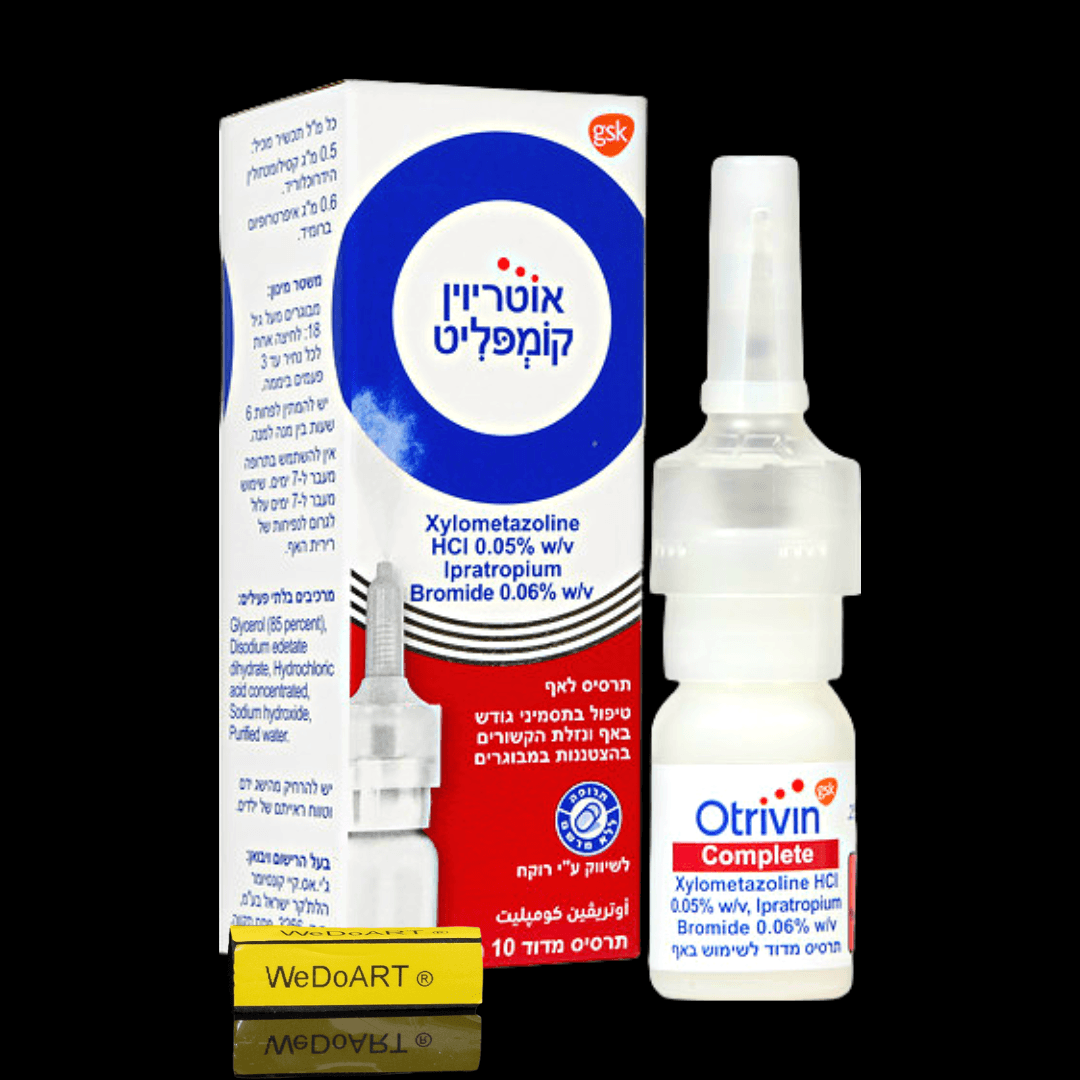 Otrivin Complete measured nasal spray for adults 10 ml - WEDOART-IL