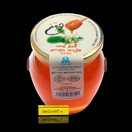 PEREG - Honey from citrus flowers 250 gram - WEDOART-IL