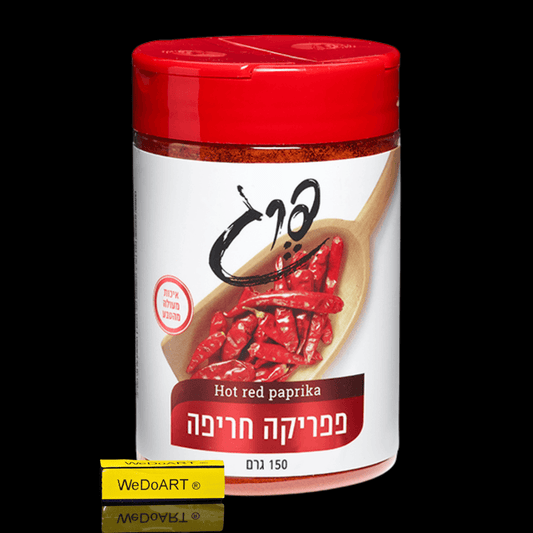 PEREG - Hot red paprika 150 gram - WEDOART-IL