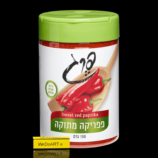 PEREG - Sweet red paprika 150 gram - WEDOART-IL