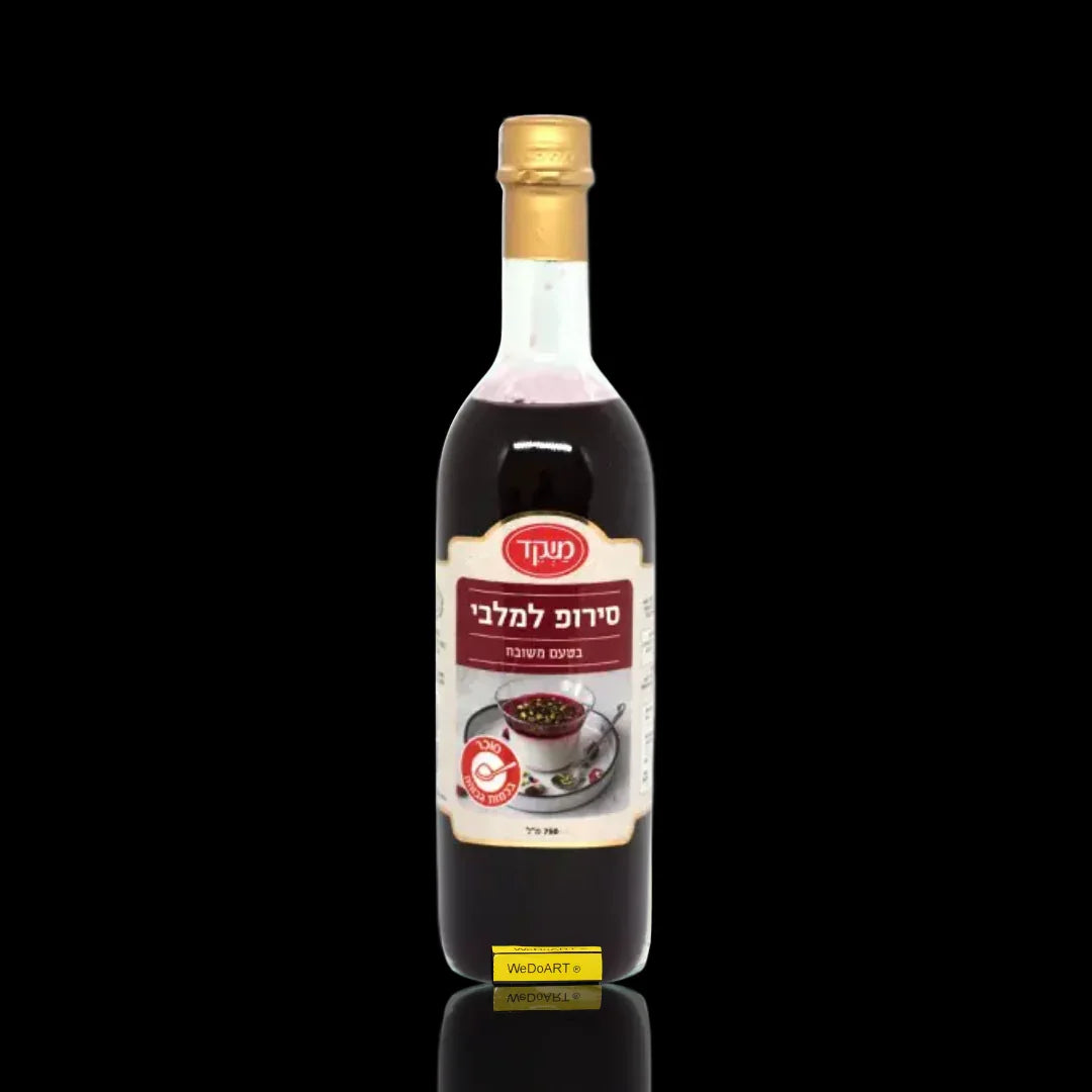 Premium Syrup for authentic Malabi 750 ml Mishkad