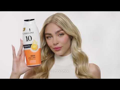 Careline shampoo 10 vitamin C and keratin for damaged and split hair 700 ml