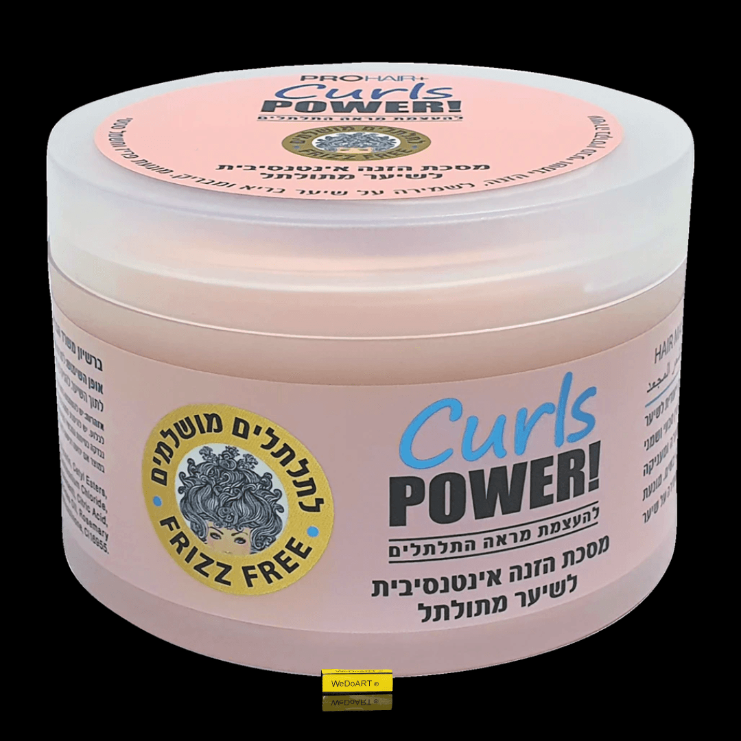PRO HAIR - Curls Power professional mask for curly hair 400 ml - WEDOART-IL