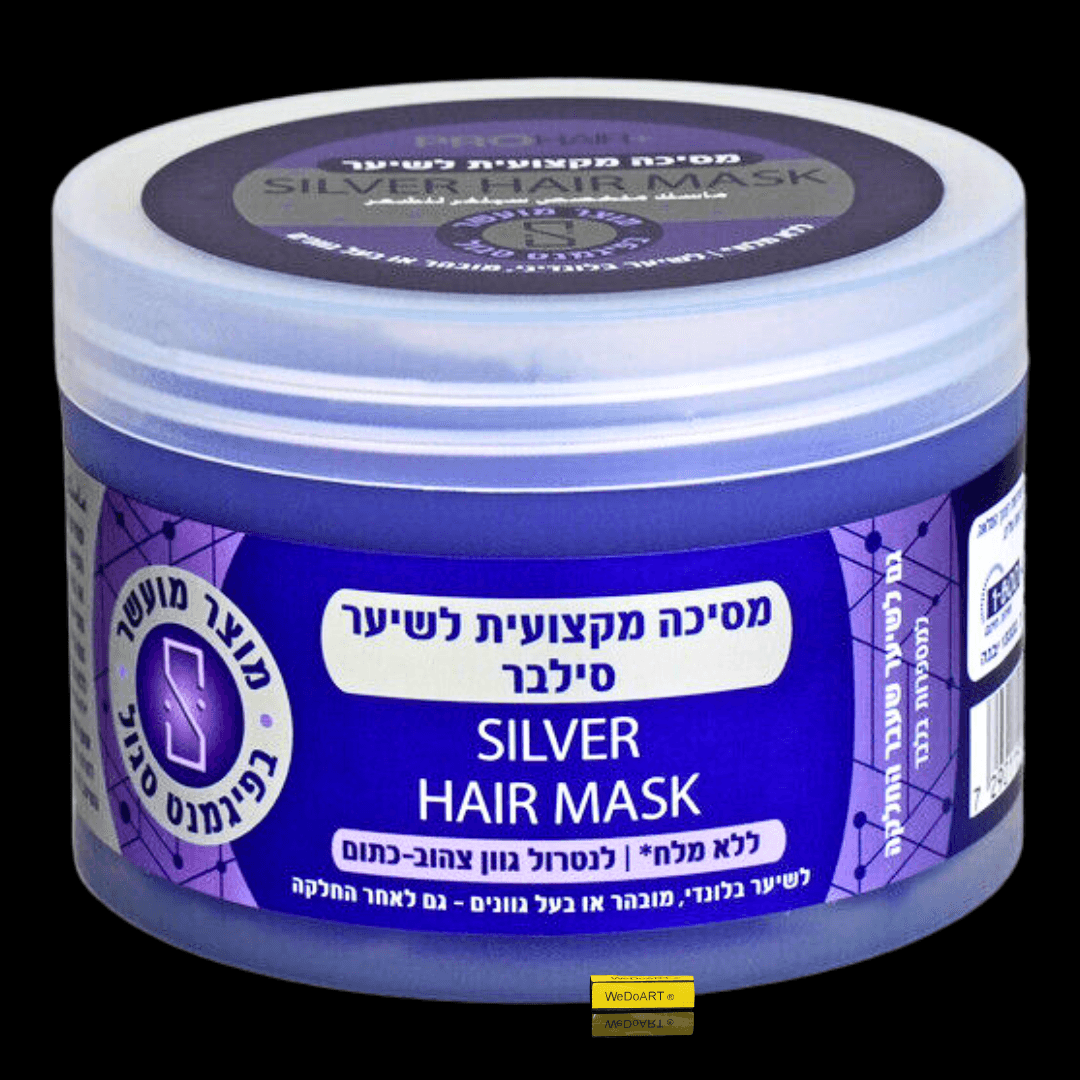 PRO HAIR - Professional silver mask without salts 400 ml - WEDOART-IL