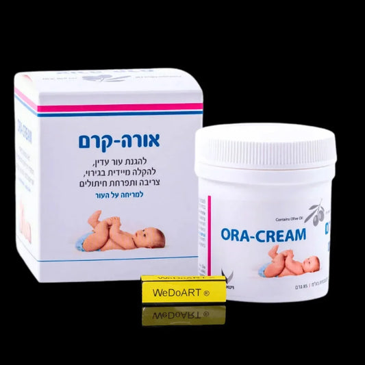 Ora gentle baby cream with olive oil by Rafa Laboratories, 85 g tube