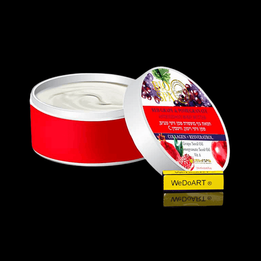 Red Grape & Pomegranate Antioxidant Body Butter 250 ml - WEDOART-IL