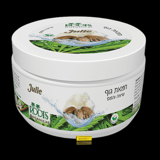 Roots - JULIE Shea and Hemp body butter in a sweet Intense fragrance 250 ml - WEDOART-IL