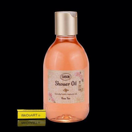 Sabon Shower Oil Rose Tea 300ml 10.5Fl.oz - WEDOART-IL
