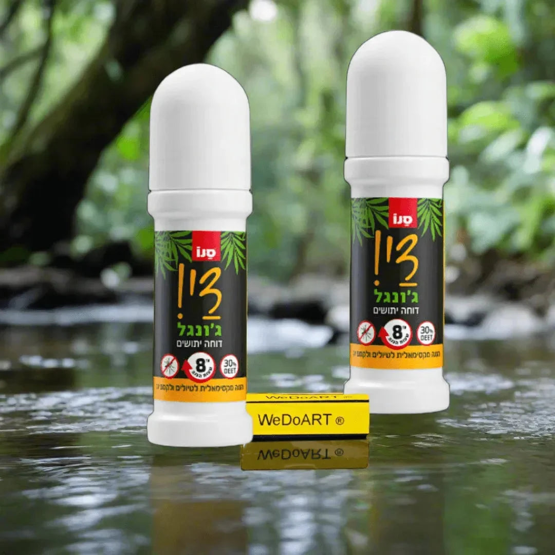 Sano Dai! Jungle roll-on mosquito repellent for hiking and camping 2 bottles 2x50Ml