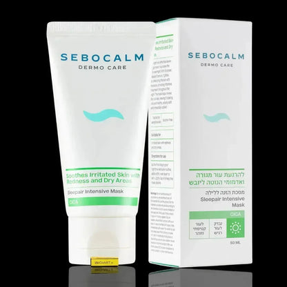 SeboCalm CICA Night Nourishing mask - gel texture without rinsing 50 ml SEBOCALM FOR SENSITIVE SKIN