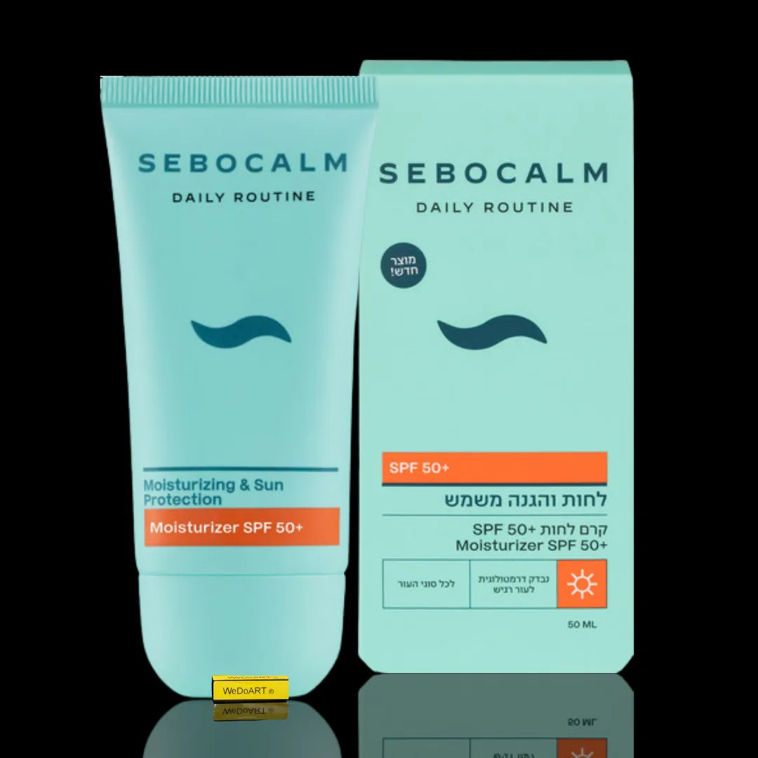 SeboCalm Daily Routine Moisturizer with SPF50+ protection 50 ml Sebocalm for sensitive skin