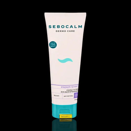 SeboCalm Dermo Care dandruff shampoo 250 ml tube with a mint-green cap