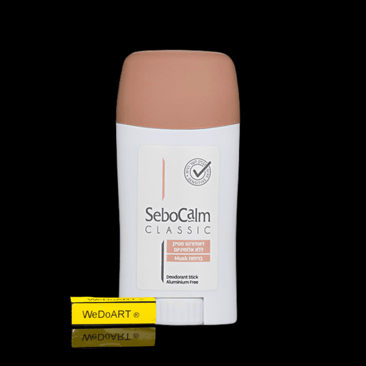 SeboCalm Deodorant without aluminum MUSK 50ml - WEDOART-IL