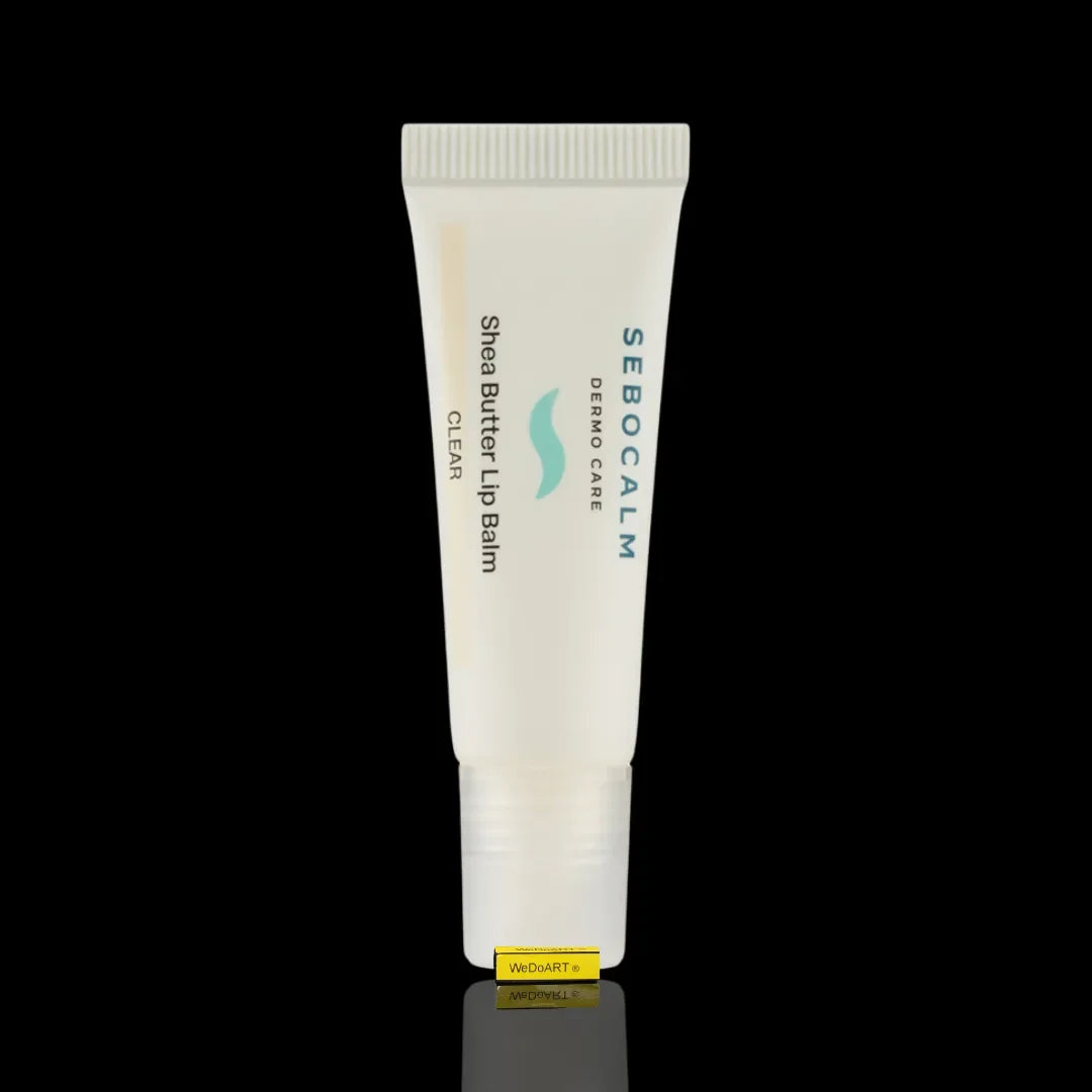 SeboCalm Dermo Care clear shea butter lip balm 8 ml, packaging view