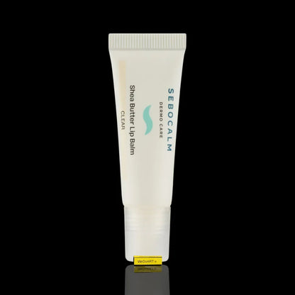 SeboCalm Dermo Care clear shea butter lip balm 8 ml, packaging view