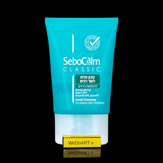 SeboCalm - Facial Cleansing for sensitive skin to reduce irritation 100 ml - WEDOART-IL
