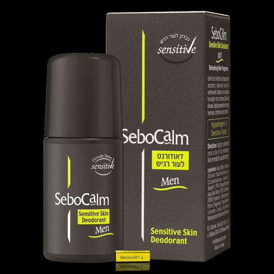 SeboCalm Men's deodorant for sensitive skin 70ml - WEDOART-IL