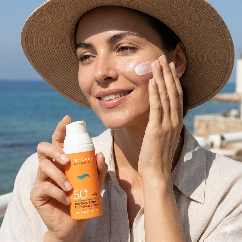 SeboCalm Sun Protect SPF 50+ Anti-Dark Spots Protection Cream 50ml