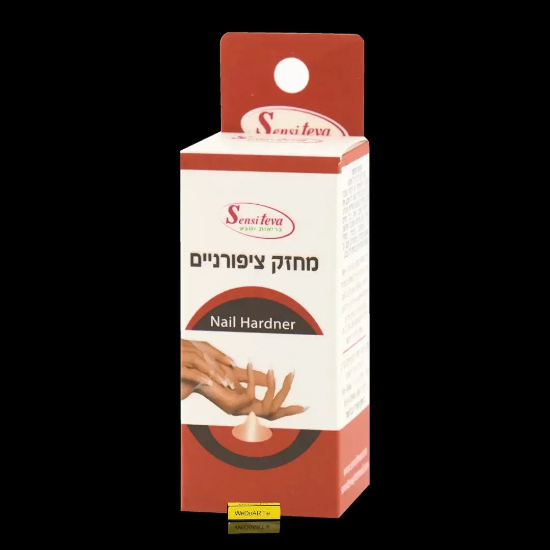 Sensiteva nail hardener 15 ml red and white box front view